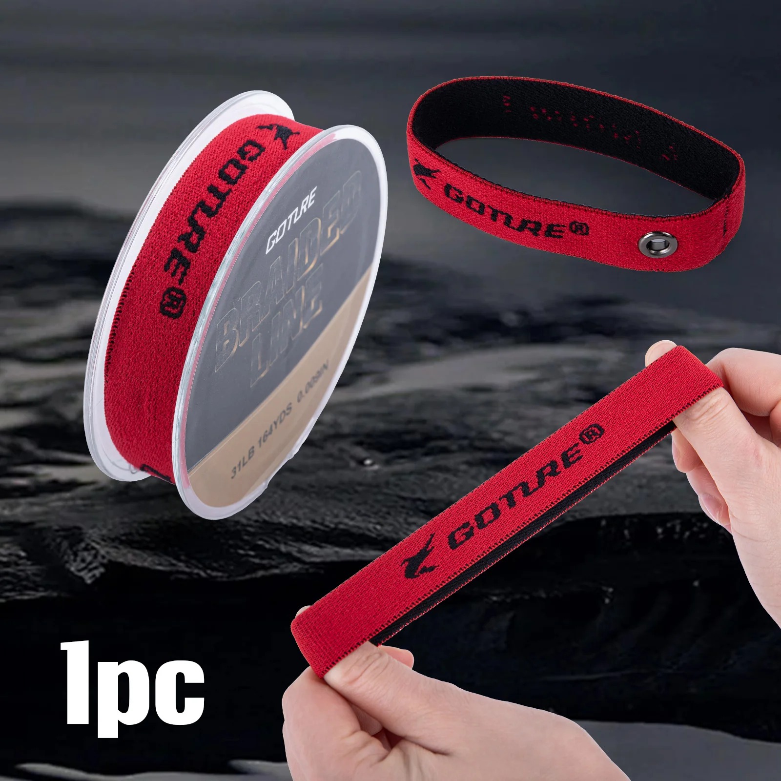 Goture 1 Pcs Pro Fishing Line  - огляд і ціна Mesh Coil Strip