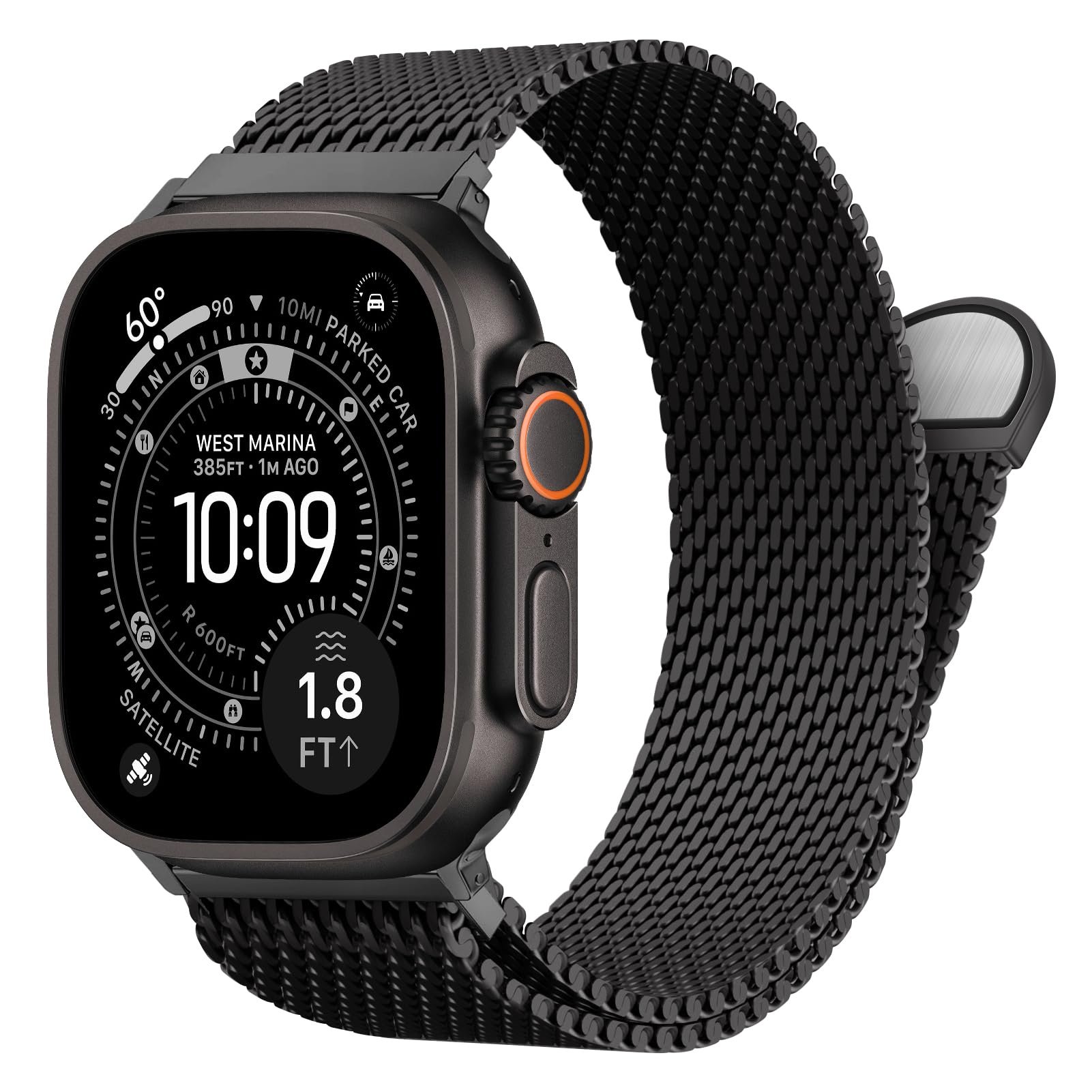 Thick Metal Strap for Apple Wa - огляд і ціна Mesh Coil Strip